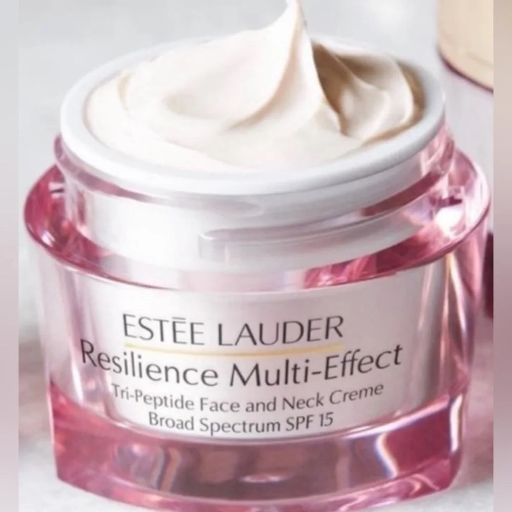 Estée Lauder Resilience Multi-Effect Moisturizer Tri-Peptide Face and Neck Creme - Picture 1 of 4